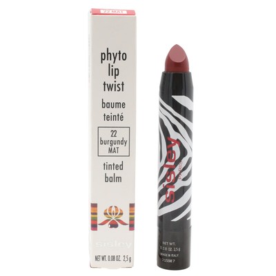 Sisley Lippenbalsam Phyto Lip Twist 22 Burgundy Mat Red Lip Tint Plumping Hydrating