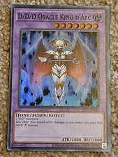Yugioh! D/D/D Oracle King d'Arc - OP19-EN010 - Super Rare - Unlimited Near Mint,