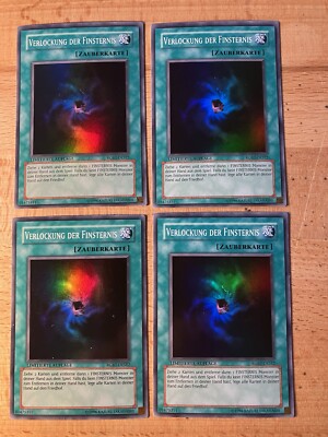 YuGiOh 1 Stück Verlockung der Finsternis RGBT-DESE2 Lim. Auflage SR NearMint/NM-
