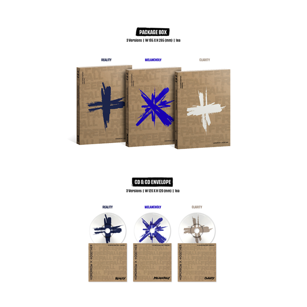 TXT The Name Chapter: FREEFALL Standard ver. 3 versions Set