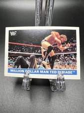 1991 Diamond WWF Wrestling Superstar Million Dollar Man Ted Dibiase #110 Sticker