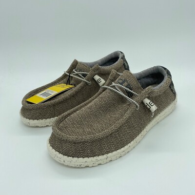 Hey Dude Men's Wally Stretch Slip On Shoes Casual Sand Dune Camo Size 