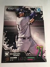 2019 Bowman Top 100 Jumbo 5x7 Keston Hiura Brewers BTP27 09/49