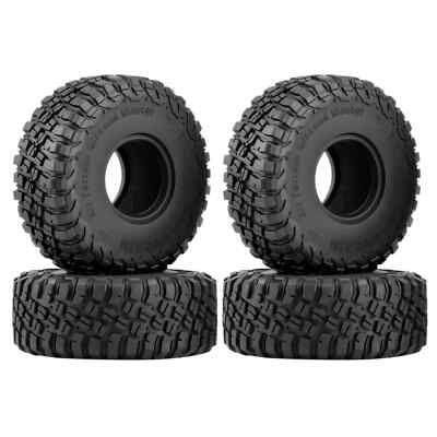 120mm 1.9'' Rubber Tire Wheel Tyre for 1/10 RC Crawler Car RC4WD Redcat Gen8 MST