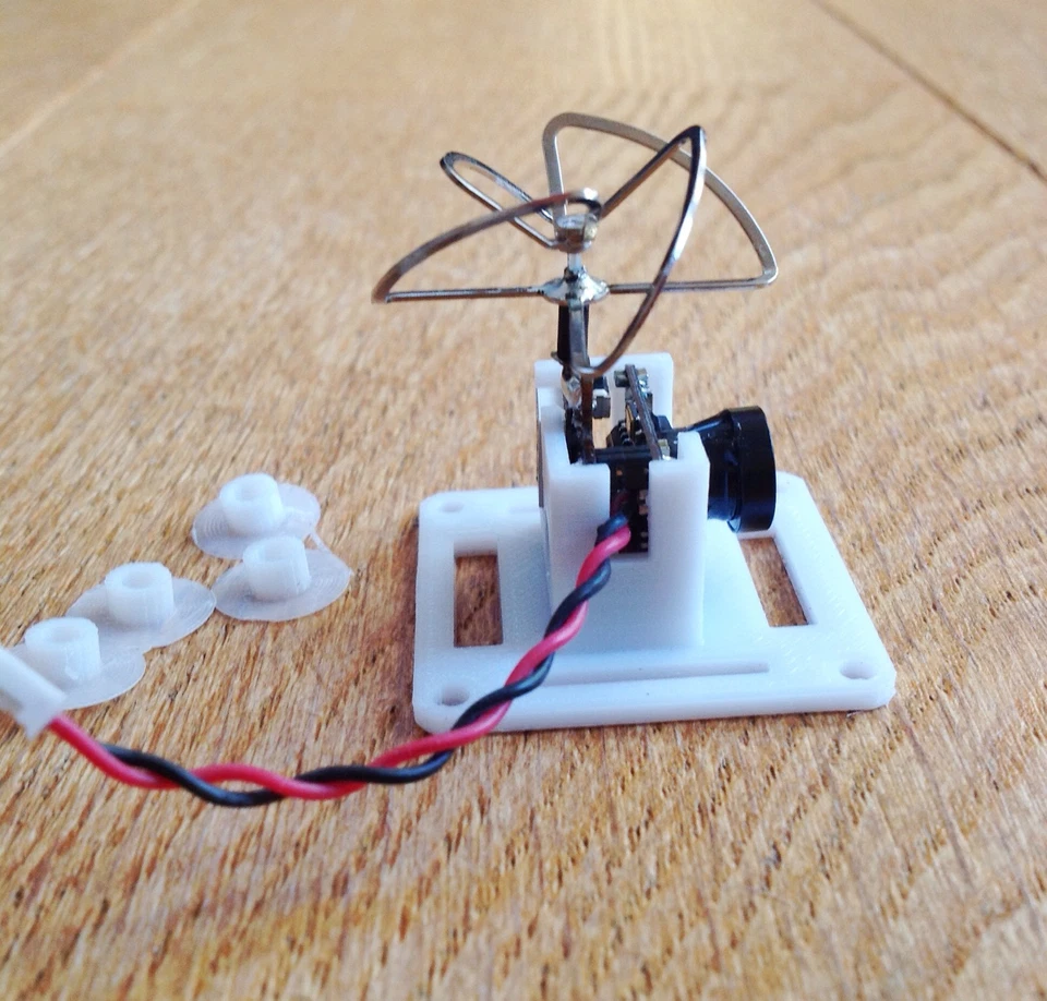 Kamera Frame Mount Halterung Für Eachine TX02 TX01 FPV Kamera 30,5mm Lochabstand - Bild 4 von 4