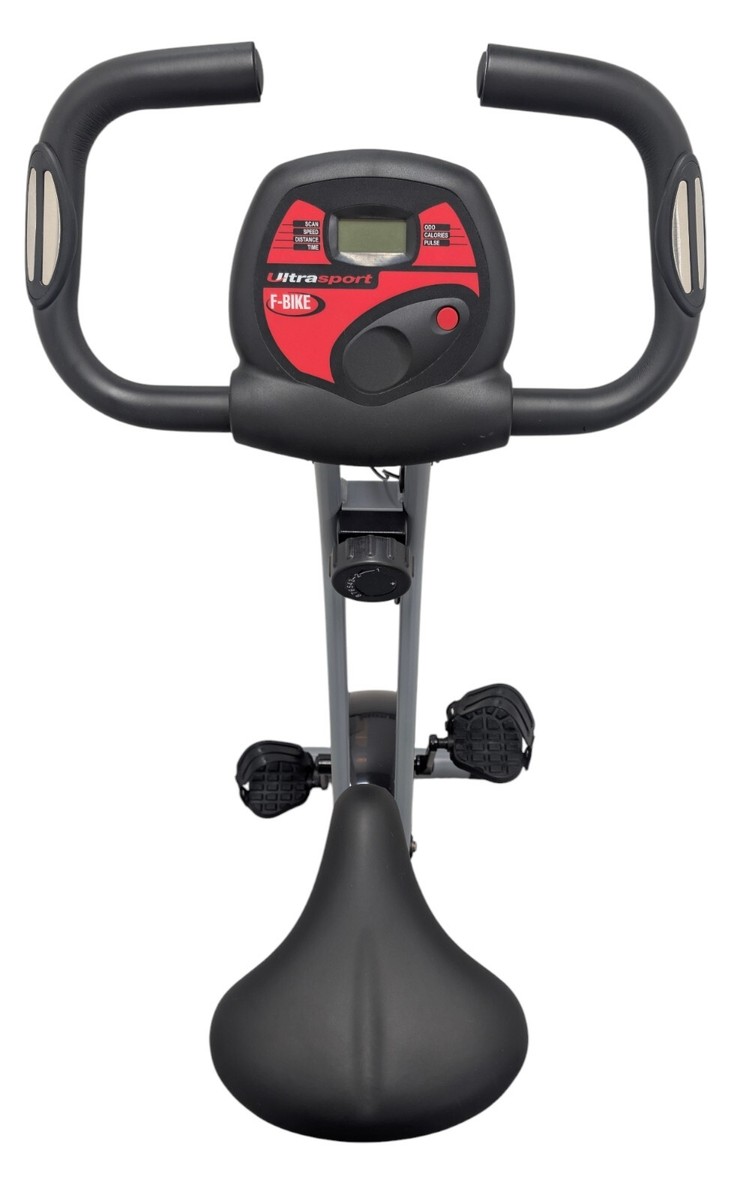 Ultrasport F-Bike Folding Exercise Bike Extra Silent w/ Relax