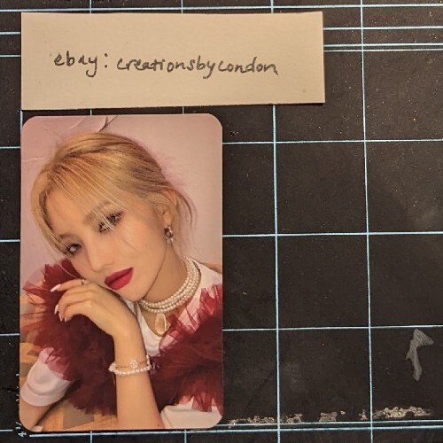 G)i-dle Soyeon Windy Solo Album Photocard EUC! OUT OF PRINT