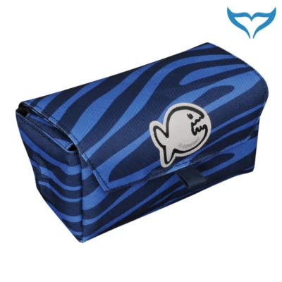 IQ COMPANY iQ Maskentasche Maskbox Safari navy blau gepolstert Tauchmaske Tauchermaske Neu
