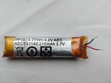 Replacement Battery 551140 3.7 for LG Tone HBS700730 headphone PART OR Vibrator