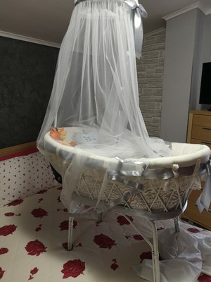 Culla In Vimini Usata Ebay