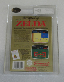 The Legend of Zelda Nintendo NES English Sealed UKG VGA 85+ Official Graded RARE
