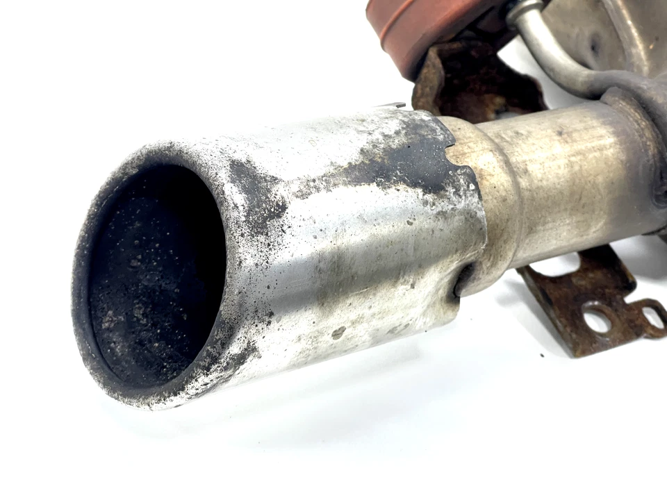 AUDI A6 C6 2005-2008 3,2 L ESCAPE SILENCIADOR TRASERO DERECHO PASAJERO CON SUSPENSIÓN OEM Foto 3 de 4