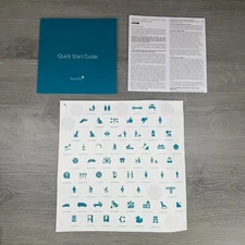Fluent Pet Classic Quick Start Guide Paperwork & Some Stickers Used