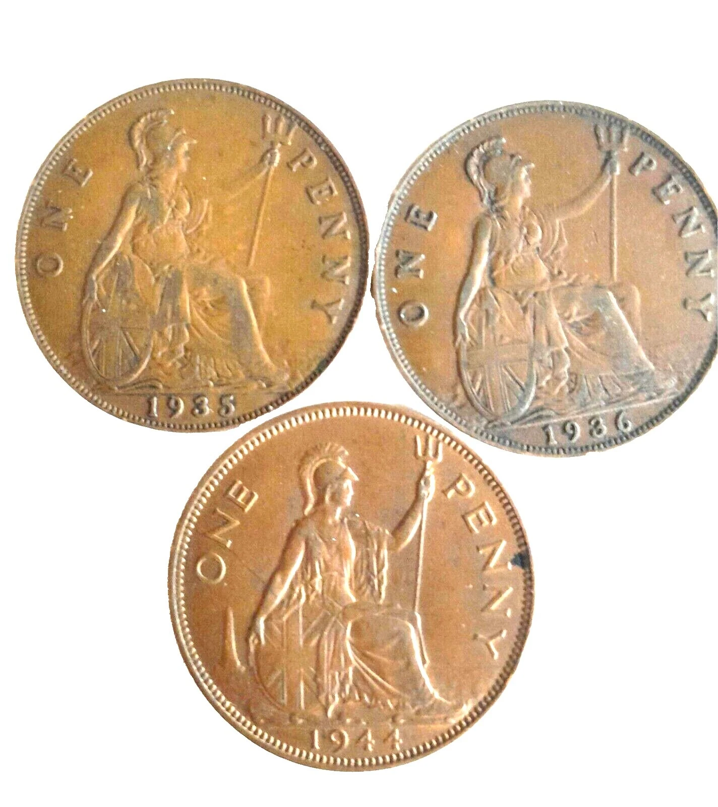 Bronze 1935 Year UK Coins