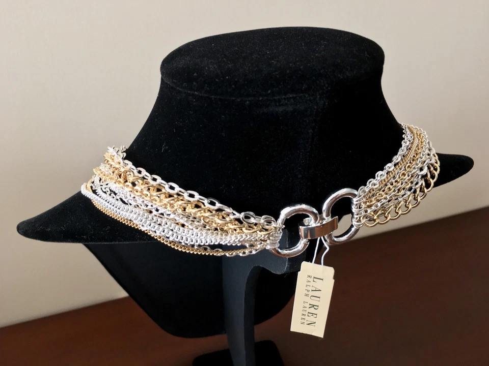 Collar Glamuroso Multistrand Ralph Lauren Foto 4 de 4