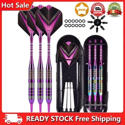 Steel Tip Darts Set Soft Tip Darts Set 3-teiliges Target Throwing Darts Set DE