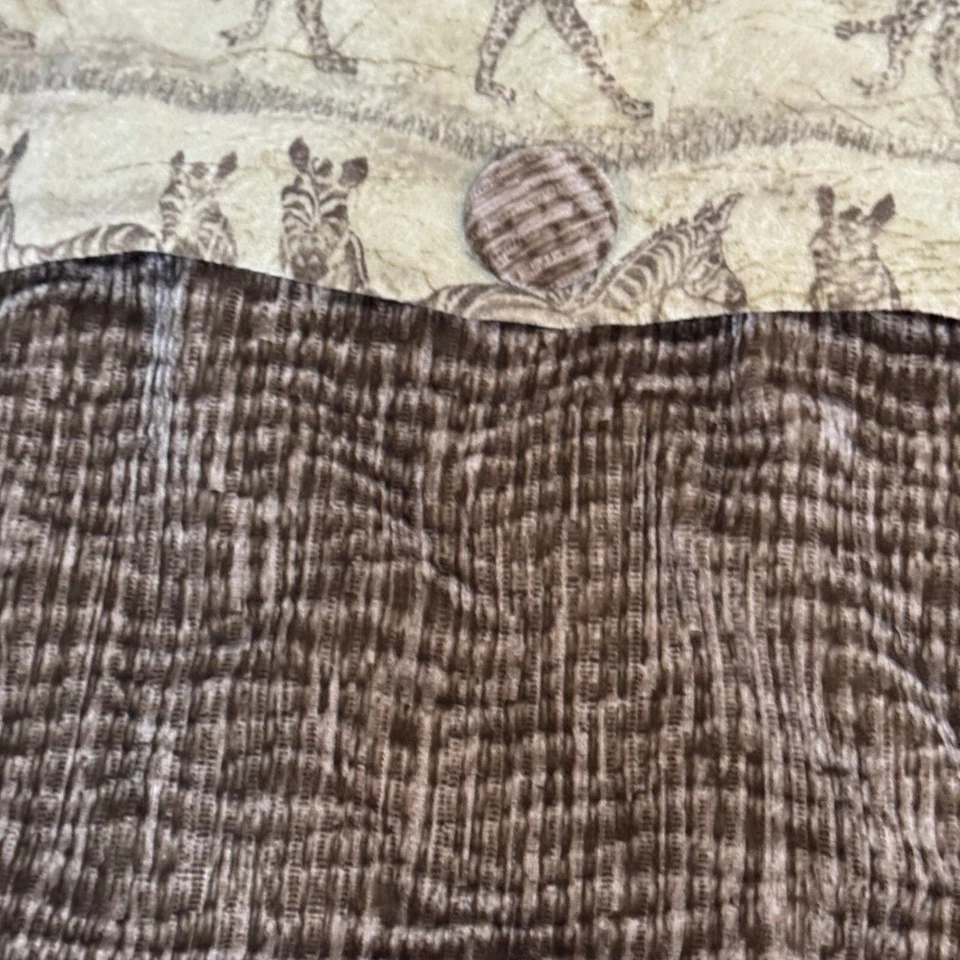 Funda de Almohada Safari Vintage Estampado de Cebra Leopardo Acento Almohada Foto 2 de 4