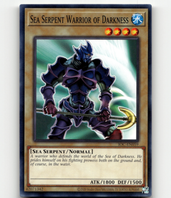 Yugioh - Sea Serpent Warrior of Darkness - Invasion of Chaos 25th Anniv.