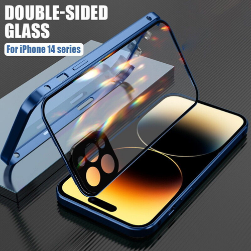 360 Grad Hülle Für iPhone 15 14 13 12Pro Max Magnet Handy Case Full Cover Schutz - Bild 16 von 26