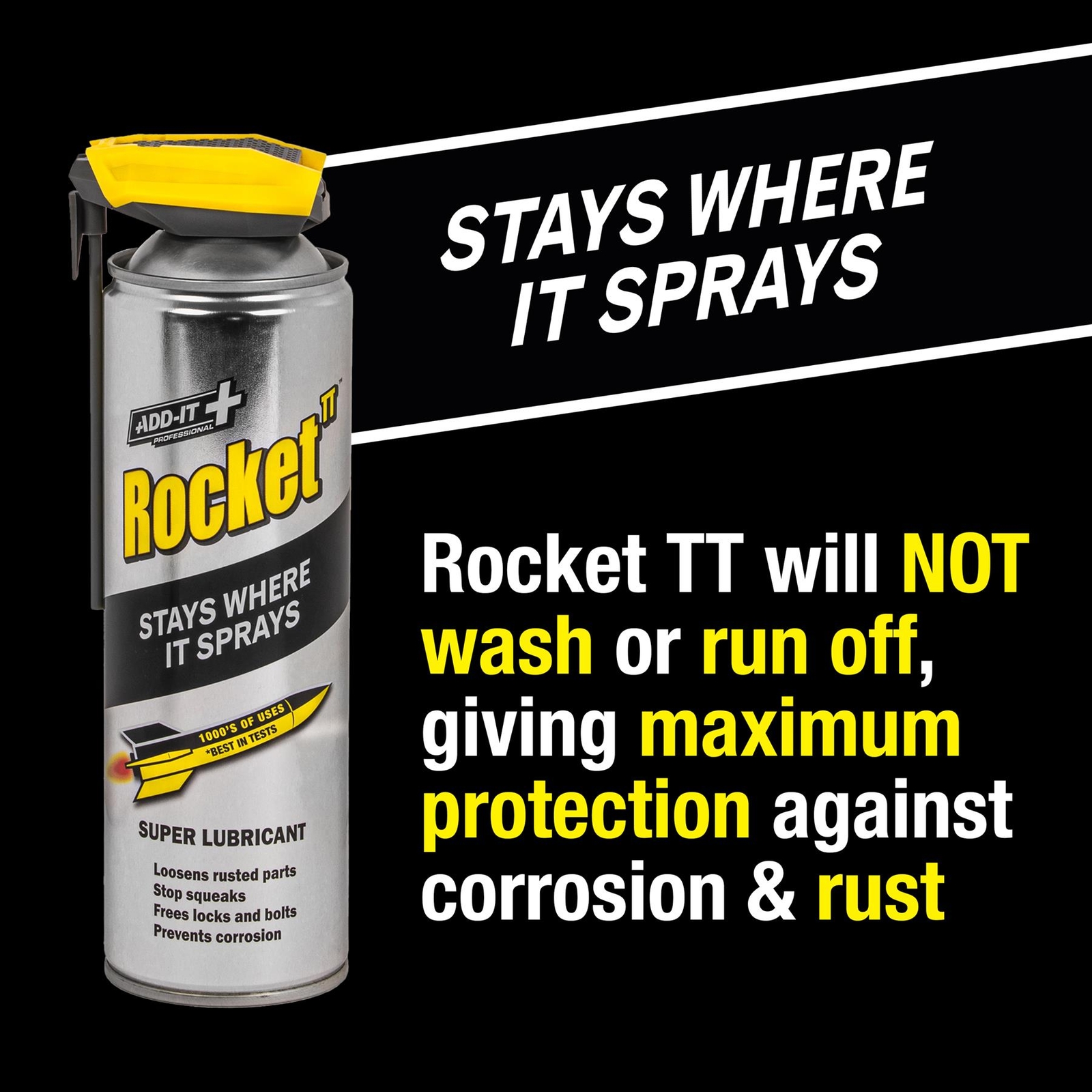 Rocket TT MultiUse Super Lubricant Water Displacement WD Spray 6x 450ml Tube 5010373211342 eBay