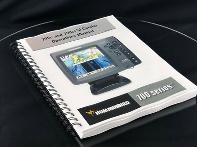Humminbird 798c 798ci SI Fish Finder Operators Manual User Guide Instructions