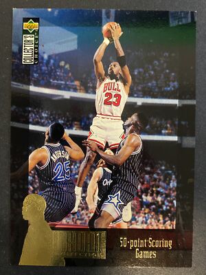 Michael Jordan 1995-96 Collector's Choice Basketball The Jordan
