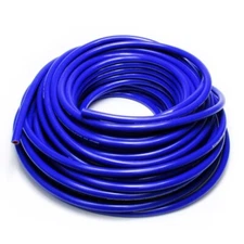 HPS 1/4" ID Blue High Temp Reinforced Silicone Heater Hose Tubing- 25 Feet Roll