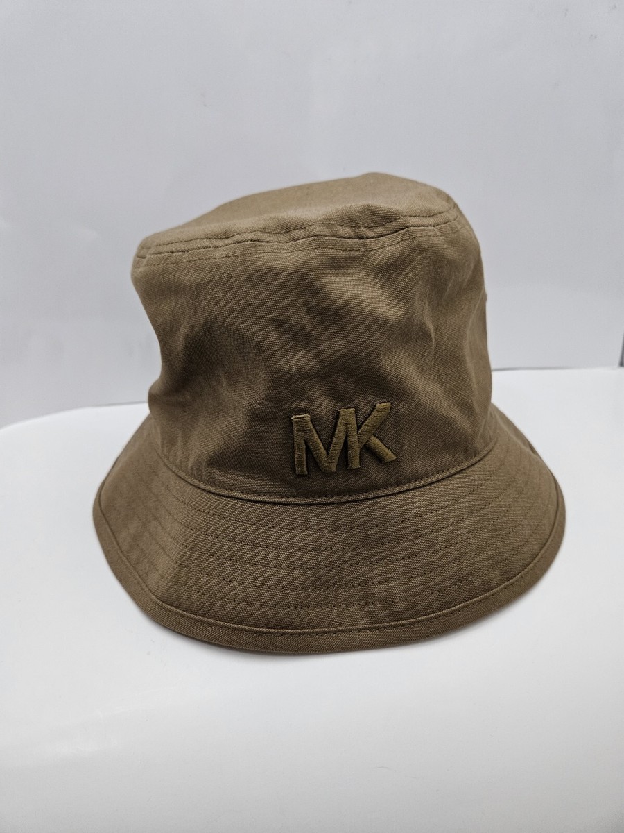 MICHAEL KORS BUCKET HAT BROWN color W/MK LOGO SIZE S/M | eBay display picture 3