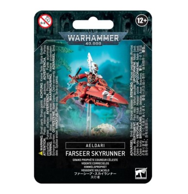 Skyrunner Farseer / Warlock Eldar Craftworlds Warhammer 40K NIB  Blister