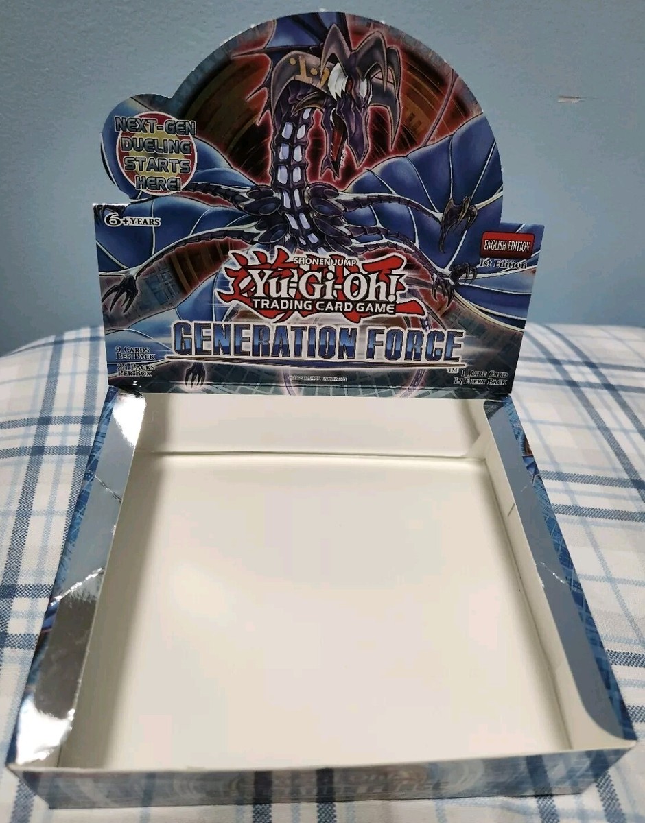 generation force booster box Yugioh Special Edition The Paradox PokmonWalking Wake Yu-Gi-Oh: Generation Force Booster Box