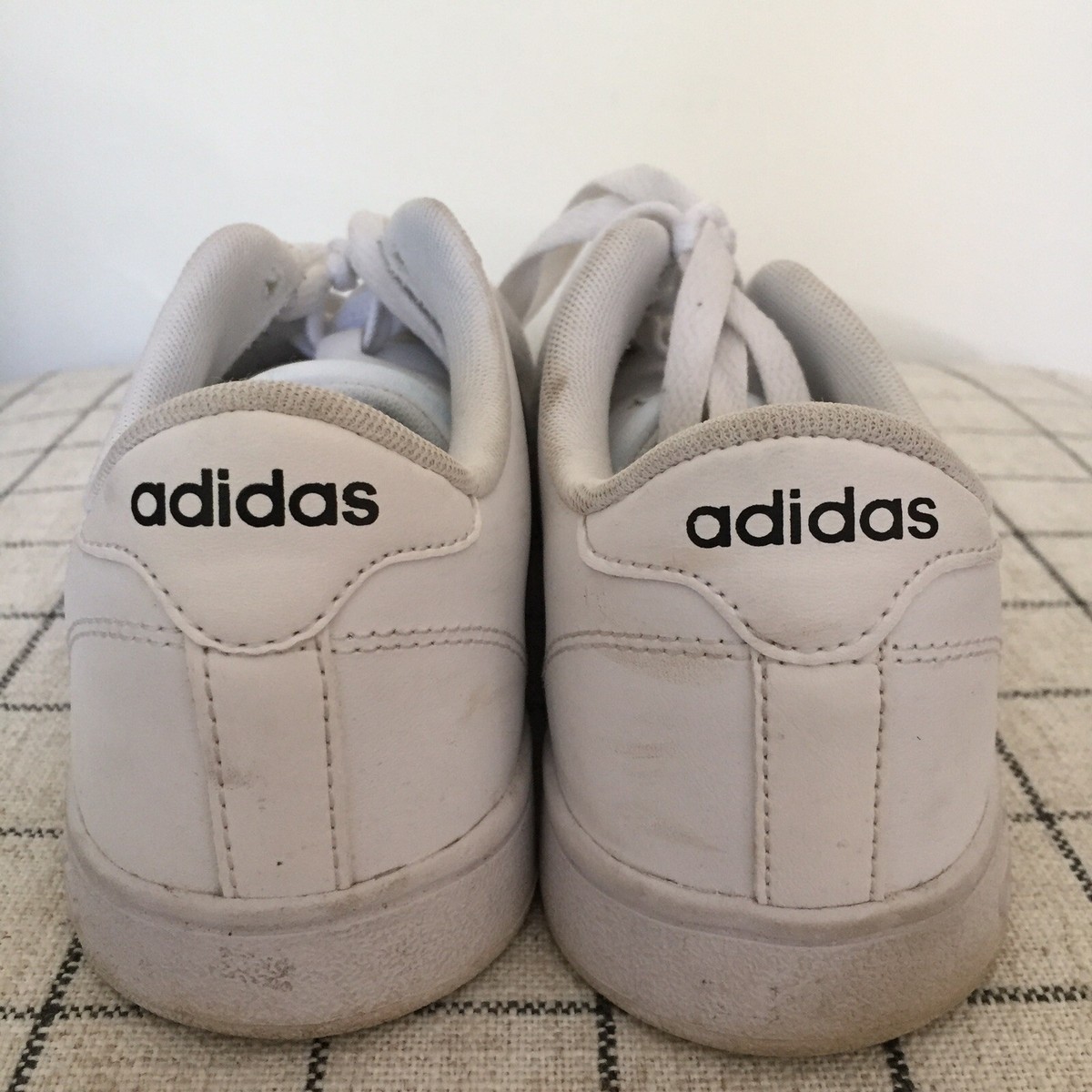 Adidas NEO Baseline White, Blue Casual Leather Sneakers Womens Size 7 | eBay Adidas NEO Baseline White, Blue Casual Leather Sneakers Womens Size 7 | eBay