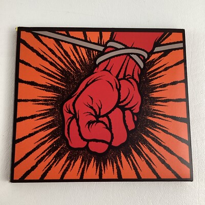 Metallica St. Anger Music CD 2 Disc Set Lyric Book Hard Rock Elektra Vintage