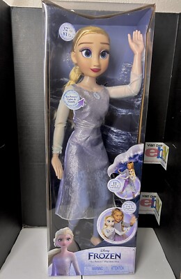 Elsa 32 Inch Doll Disney Frozen 32 Inch Playdate Elsa Doll Nokk