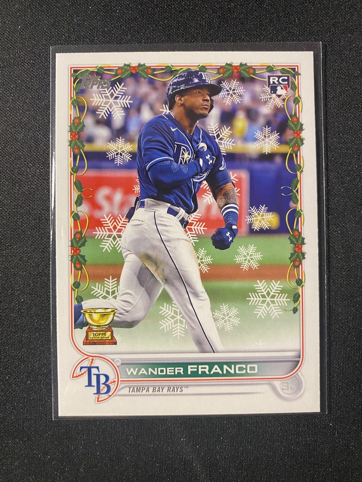 2022 Topps Holiday Wander Franco RC #HW181 Rays