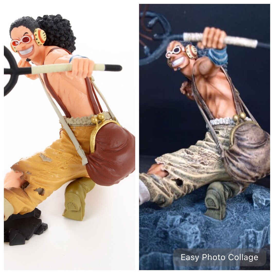 ONE PIECE KING OF ARTIST Usopp CUSTOM Painted ONE OF A KIND