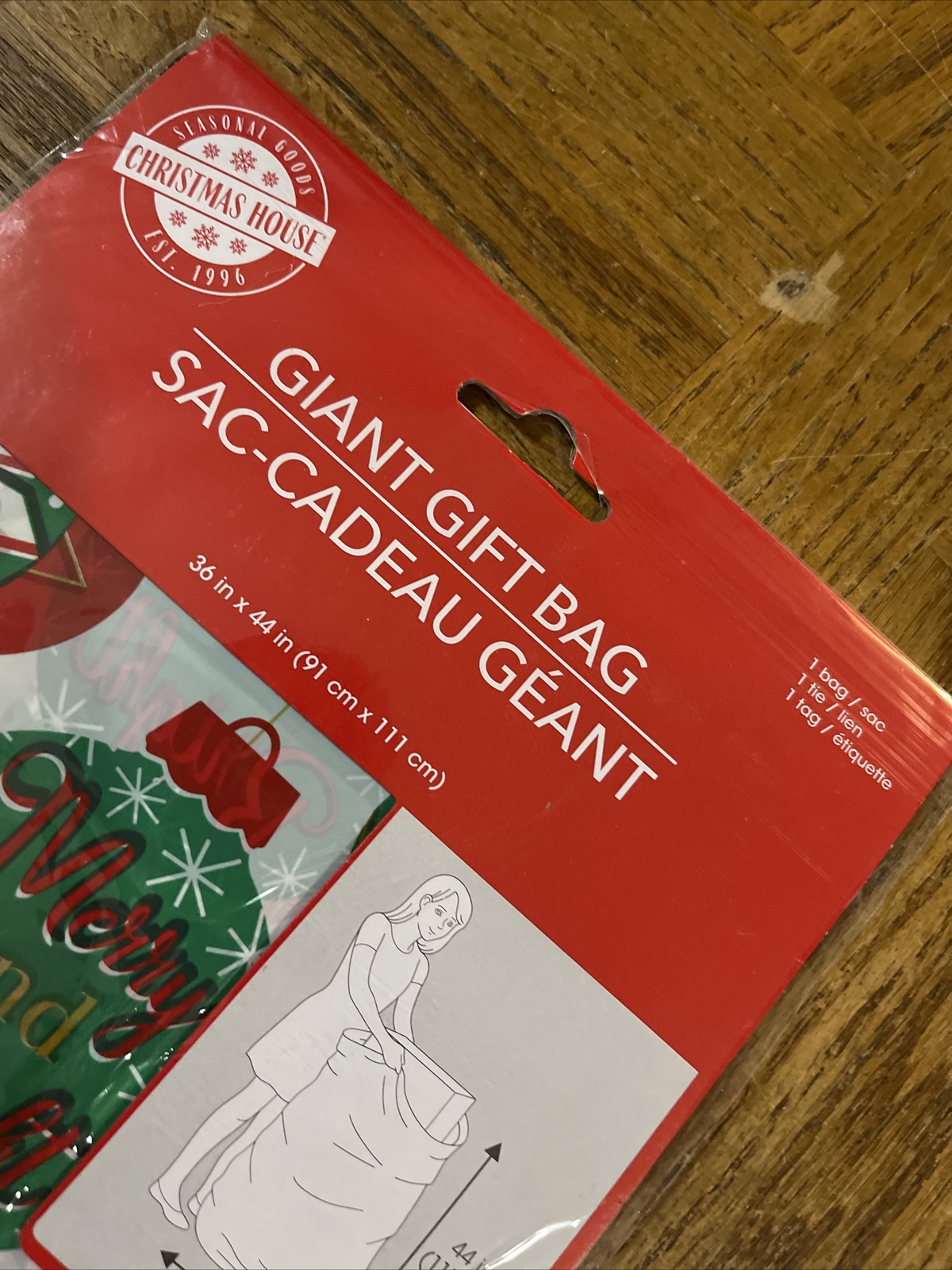 Christmas House Christmas Giant Gift Bags eBay