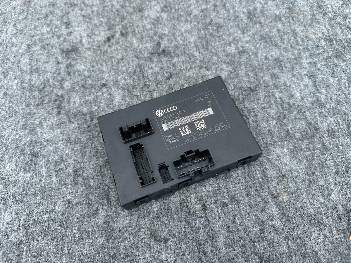 FRONT LEFT DRIVER SEAT CONTROL MODULE UNIT OEM 12-18 AUDI A6 A7 S6 S7 RS7 | eBay