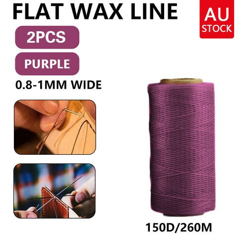 Leather Sewing Waxed Thread Hand Stitching Craft Repair Cords 260m 150D 0.8-1MM - Picture 26 of 26