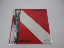 VAN HALEN DIVER DOWN Promo WARNER P-11189 with OBI Japan LP Vinyl