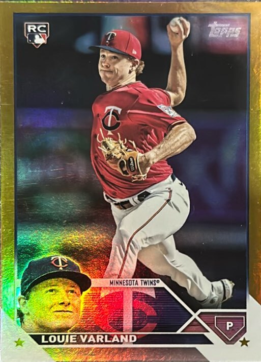 2023 Topps #441 Louie Varland Gold