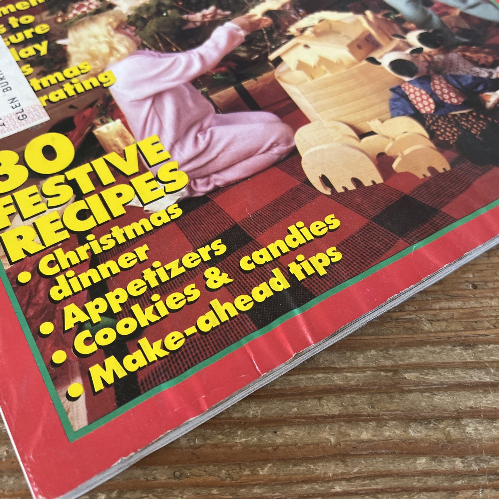 Vintage Better Homes & Gardens Christmas Magazine Lot 1989 1990 Issues Holidays