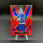 New Listing2025 Panini Select - Jaxson Dart Rookie Swatches No. RSW-JDT Red Prizm Rookie