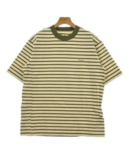 snow peak T-shirts/Cut & Sewns IvoryxKhaki(Border) M 2200594062134
