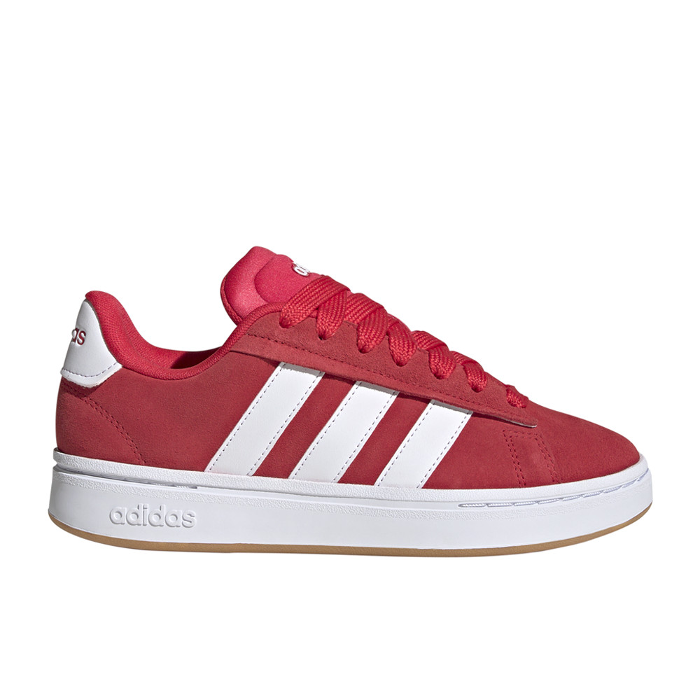 adidas Grand Court Alpha 00S Lace Up  Womens Red Sneakers Casual Shoes JR3142-A