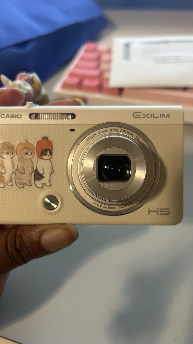 CASIO EXILIM EX-ZR50 White 16.1MP Compact Digital Camera | eBay