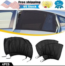 4Pcs Sun Shade Front Rear Window screen Cover Sunshade Windshield Protector Car