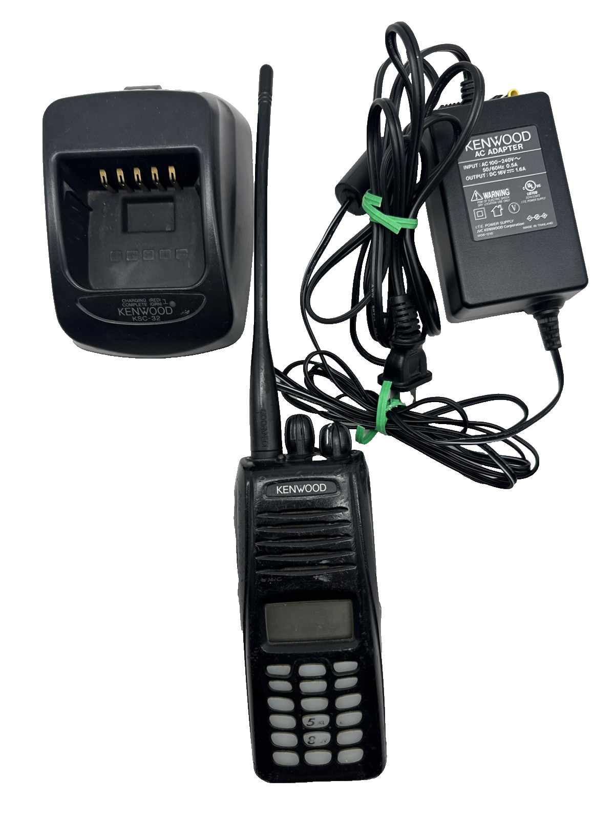 KENWOOD NX-410-K2 800MHZ DIGITAL TWO-WAY RADIO *UNPROGRAM* W/Charger & Battery