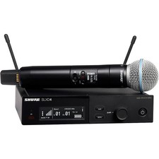 Shure SLXD24B58 Wireless Vocal System with BETA 58 Band G58 LN