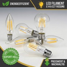 LED Leuchtmittel Lampe Glühbirne Windstoß K...