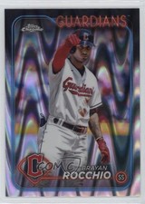 2024 Topps Chrome RayWave Refractor Brayan Rocchio #113 00jz